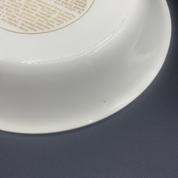 Vintage 1983 Royal China Co. Apple Pie 10” Pie Pan - Picture 14 of 14